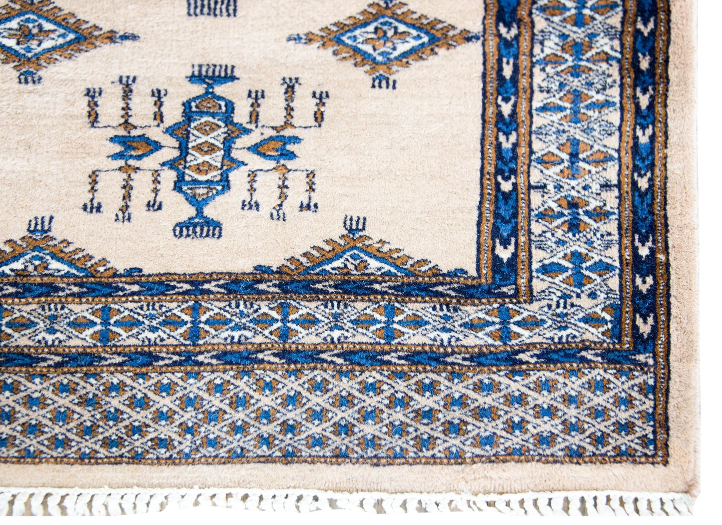 Vintage Pakistani Bokhara Runner For Sale