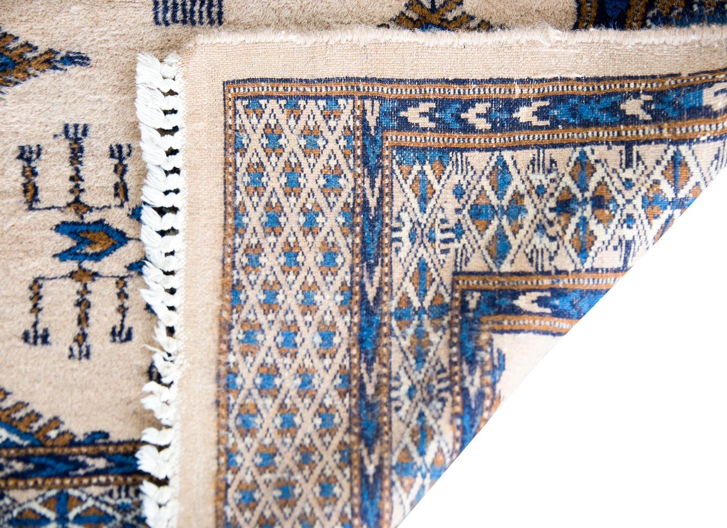Vintage Pakistani Bokhara Runner For Sale
