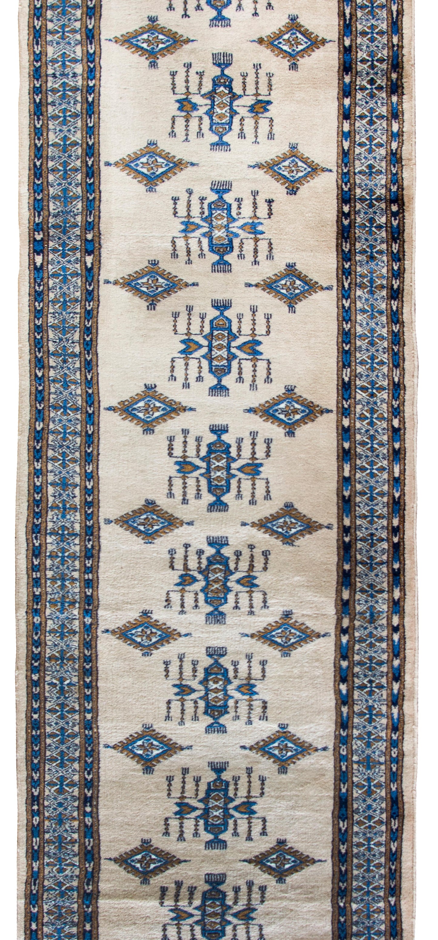 Vintage Pakistani Bokhara Runner For Sale