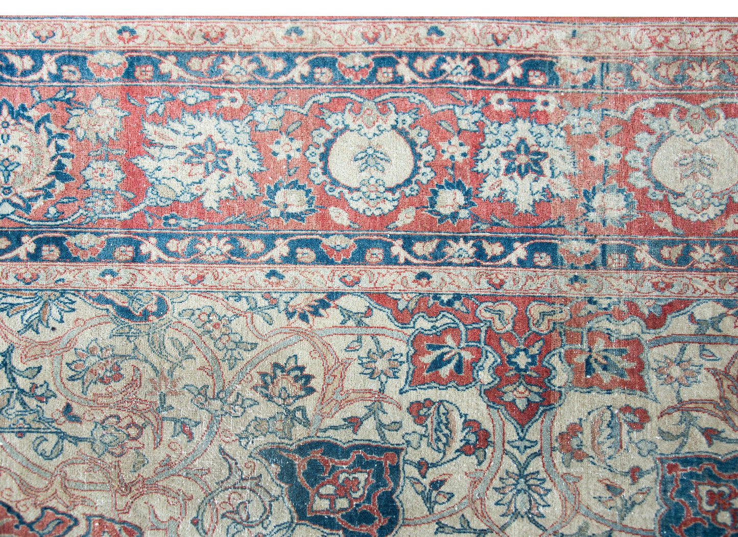 Late 19th Century Persian Isfahan Rug For Sale