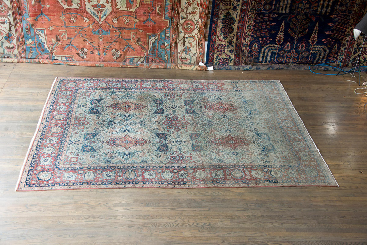Late 19th Century Persian Isfahan Rug For Sale