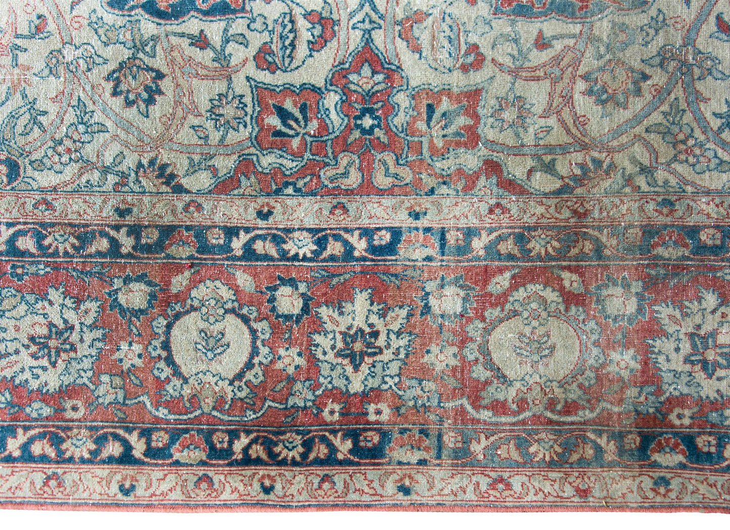 Late 19th Century Persian Isfahan Rug For Sale