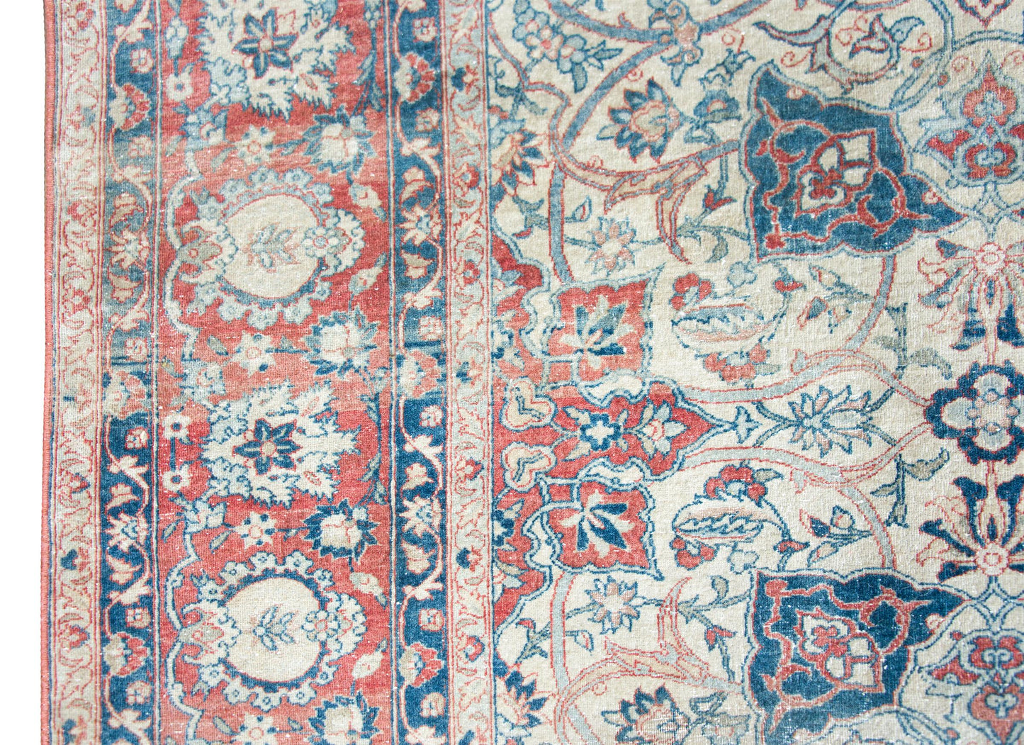 Late 19th Century Persian Isfahan Rug For Sale