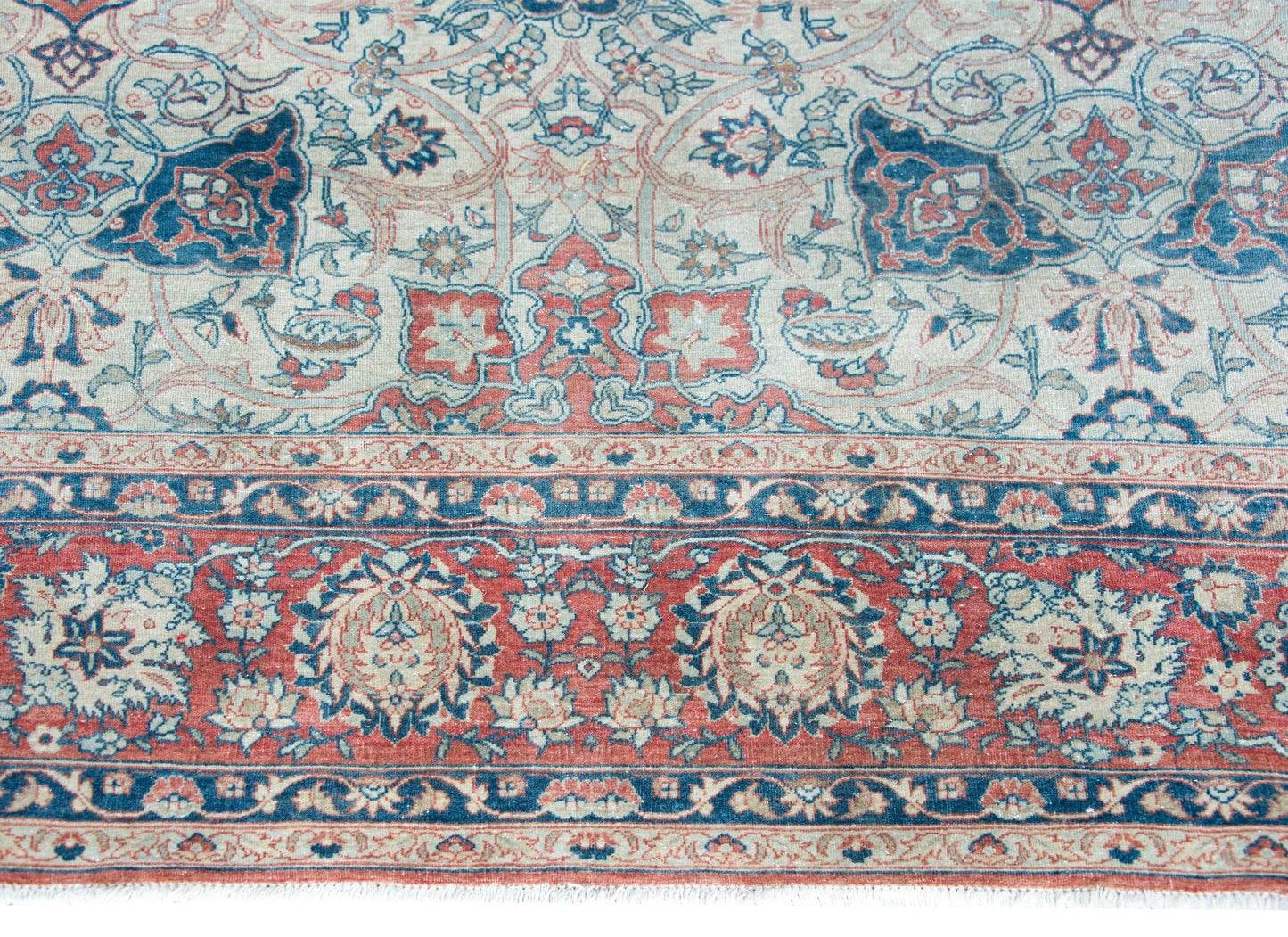 Late 19th Century Persian Isfahan Rug For Sale