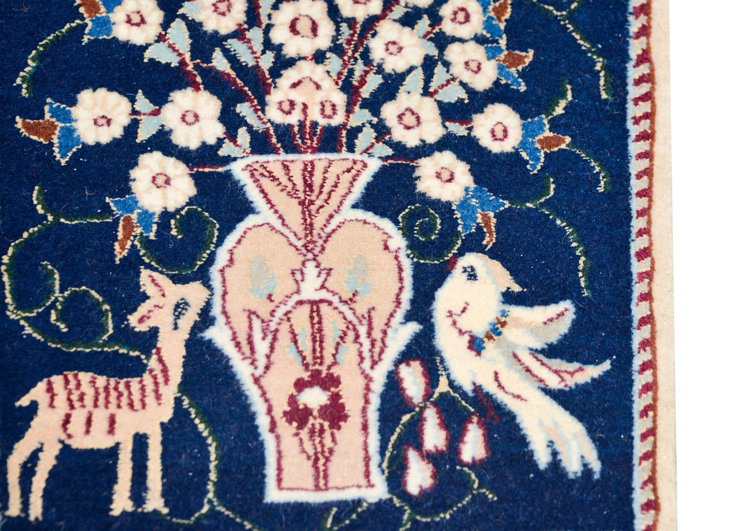 Pair of Vintage Pictorial Nain Rugs For Sale