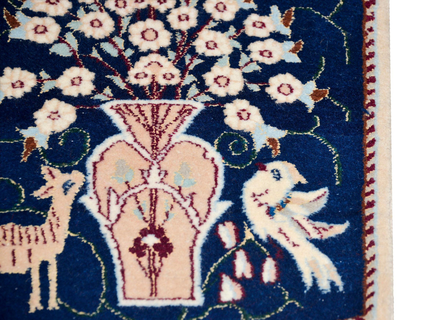 Pair of Vintage Pictorial Nain Rugs For Sale