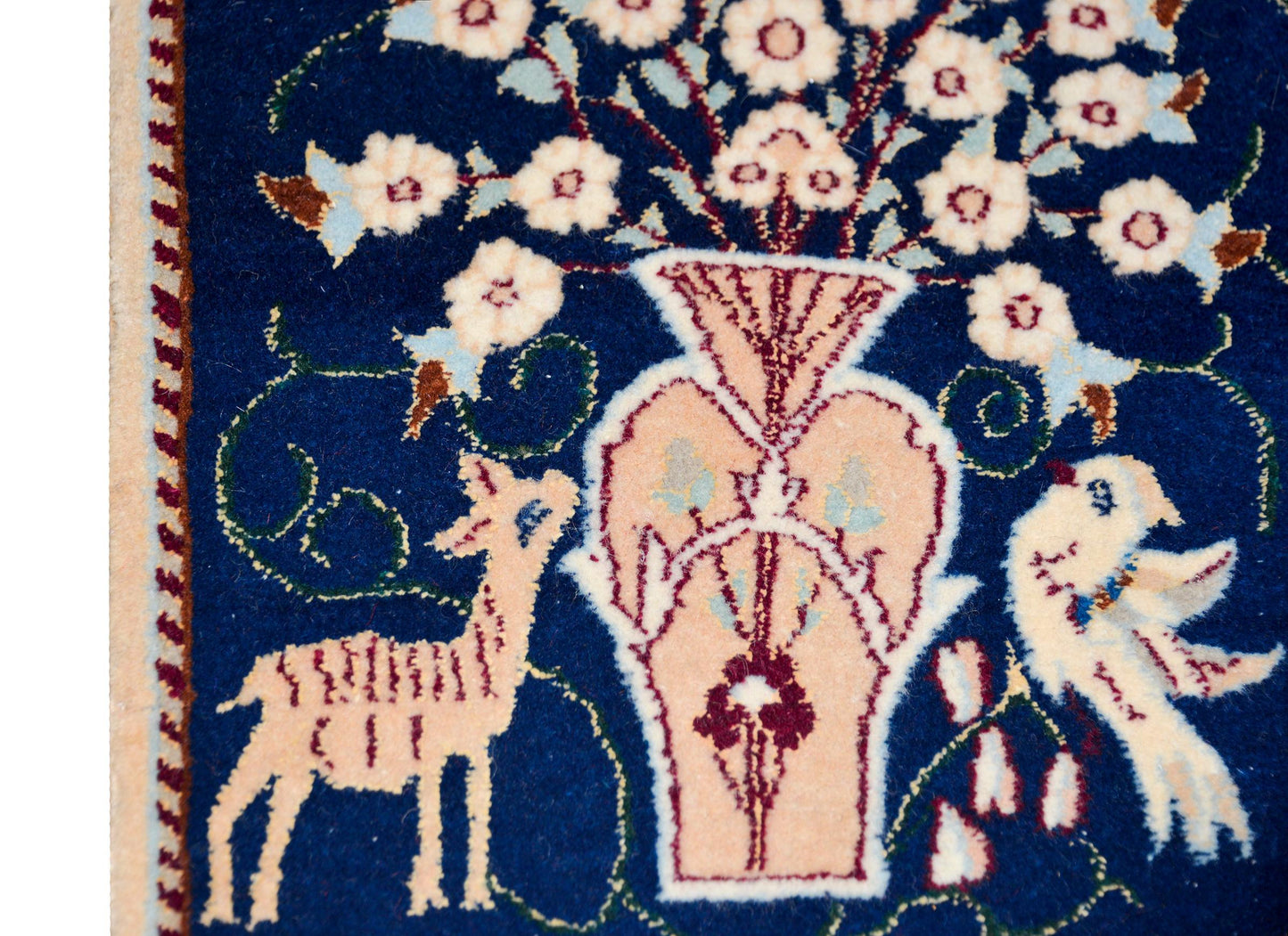 Pair of Vintage Pictorial Nain Rugs For Sale