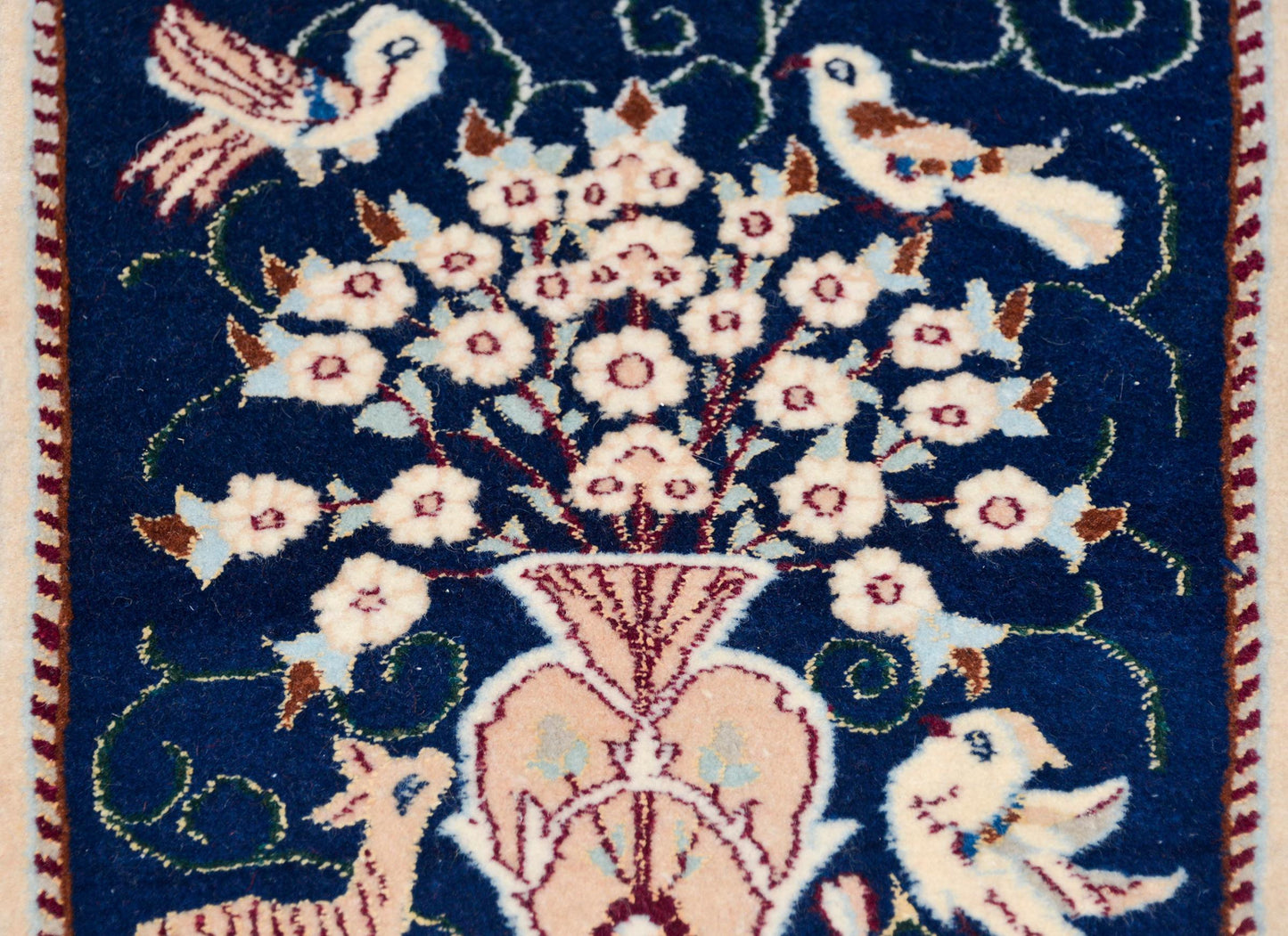 Pair of Vintage Pictorial Nain Rugs For Sale