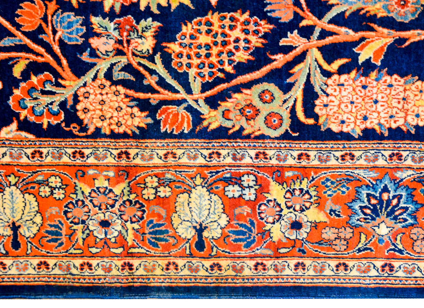 Gorgeous Early 20th Century Kashan Prayer Rug For Sale