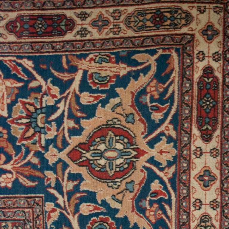 Early 20th Century Doroksh Herati Carpet For Sale