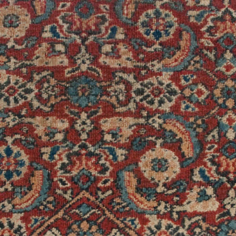 Early 20th Century Doroksh Herati Carpet For Sale