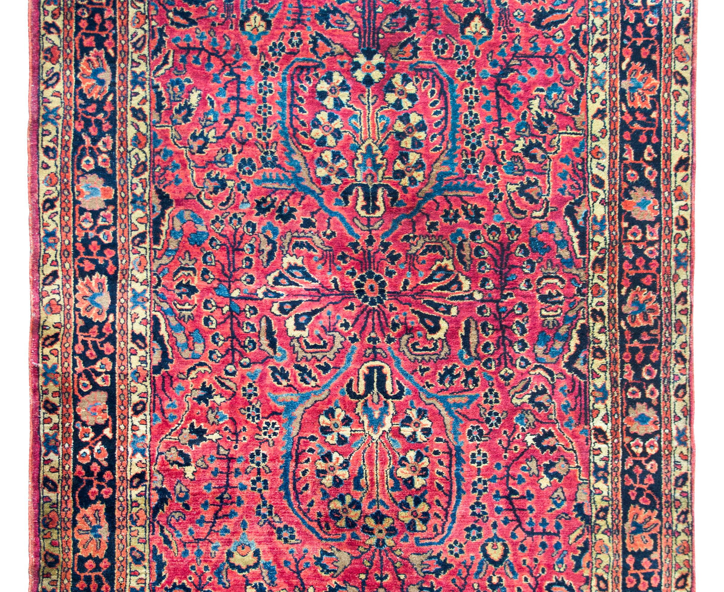 Early 20th Century Persian Sarouk Rug For Sale