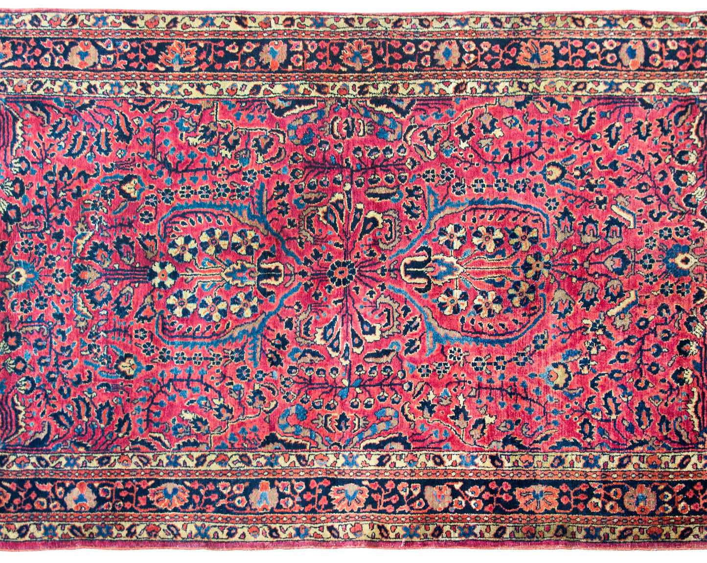 Early 20th Century Persian Sarouk Rug For Sale