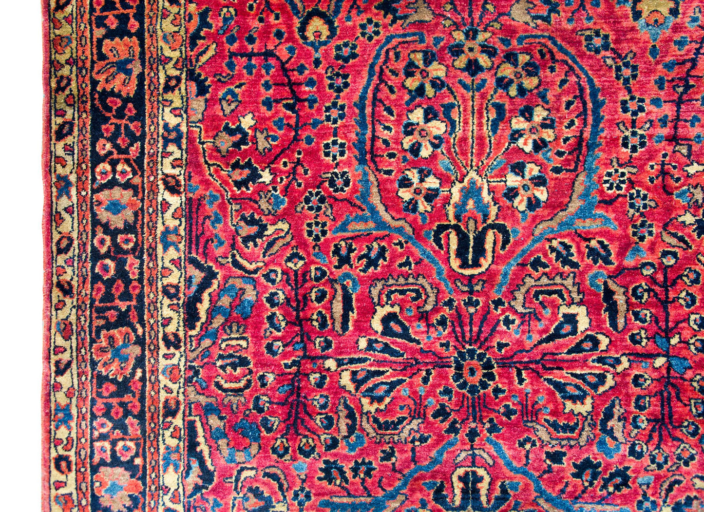 Early 20th Century Persian Sarouk Rug For Sale