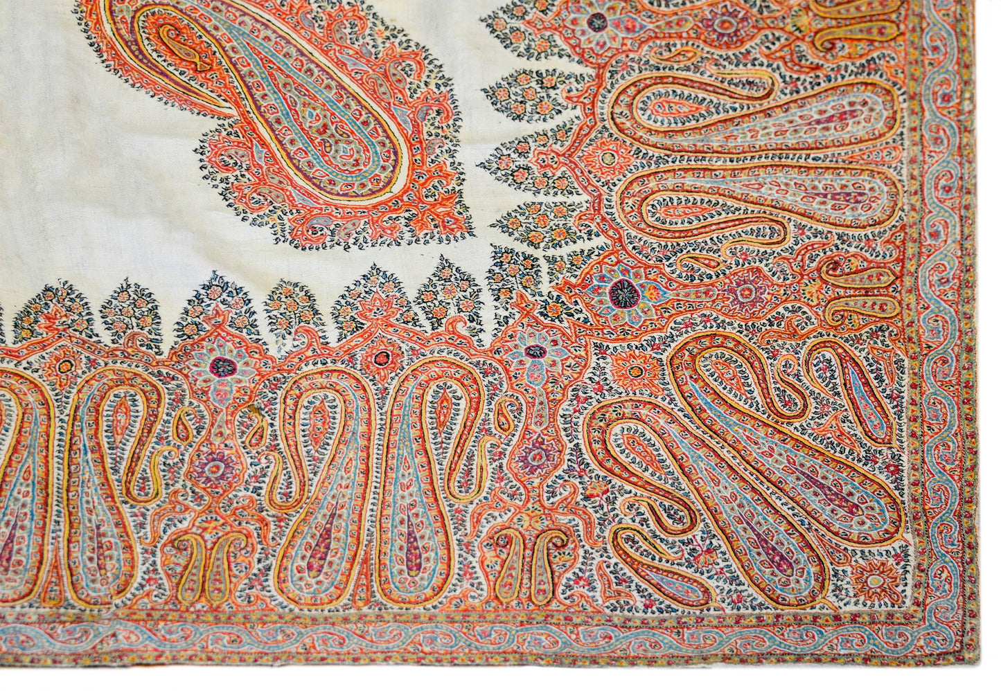 Incredible Early 20th Century Kirman Suzani Textile For Sale