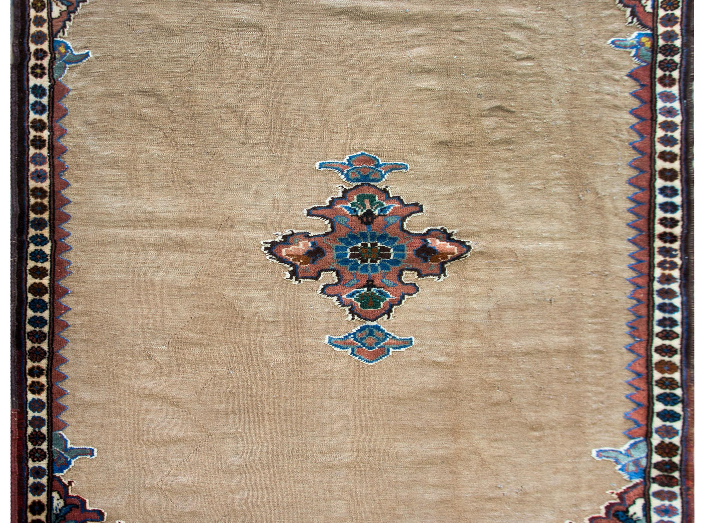 Early 20th Century, Afshar Sofreh Rug For Sale