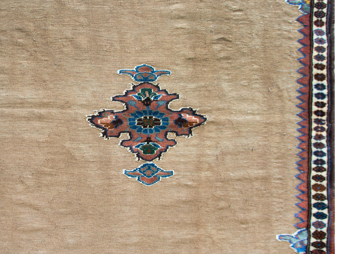 Early 20th Century, Afshar Sofreh Rug For Sale