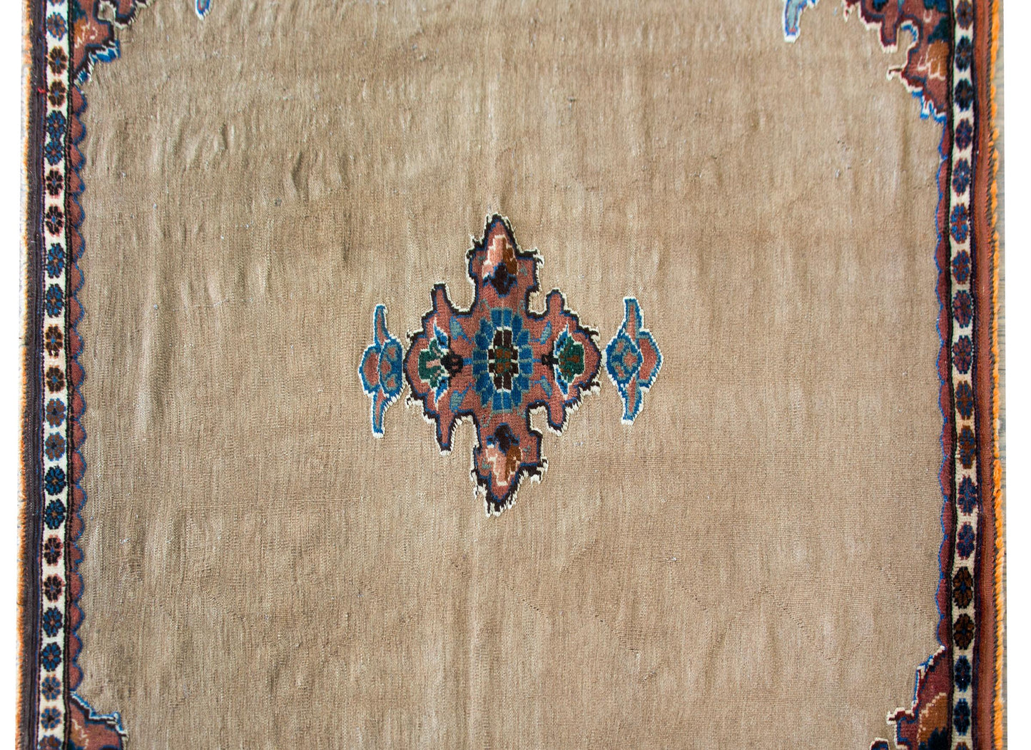 Early 20th Century, Afshar Sofreh Rug For Sale