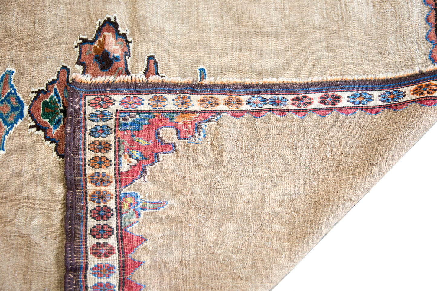 Early 20th Century, Afshar Sofreh Rug For Sale