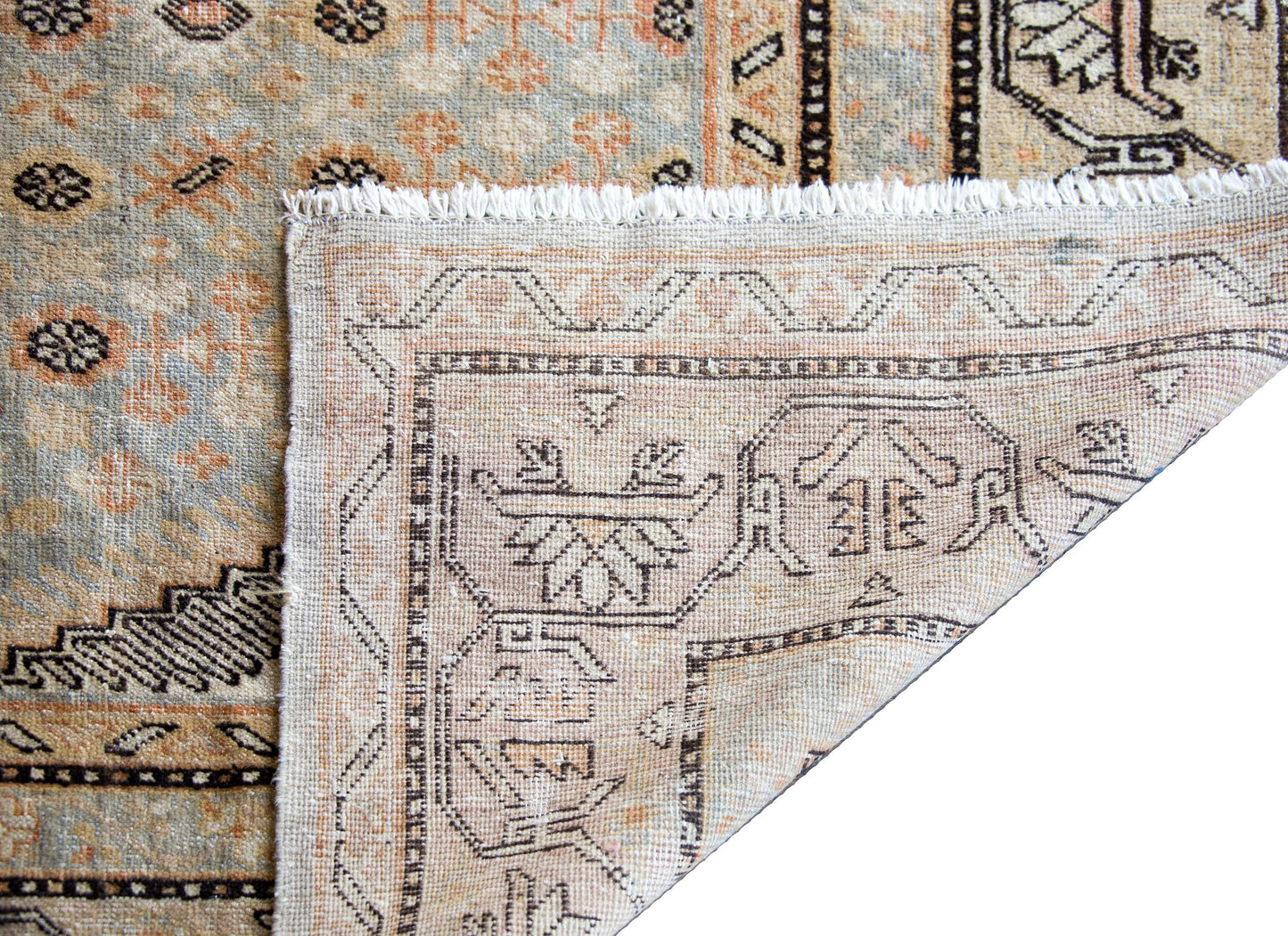 Early 20th Century Central Asian Samarghand Rug For Sale