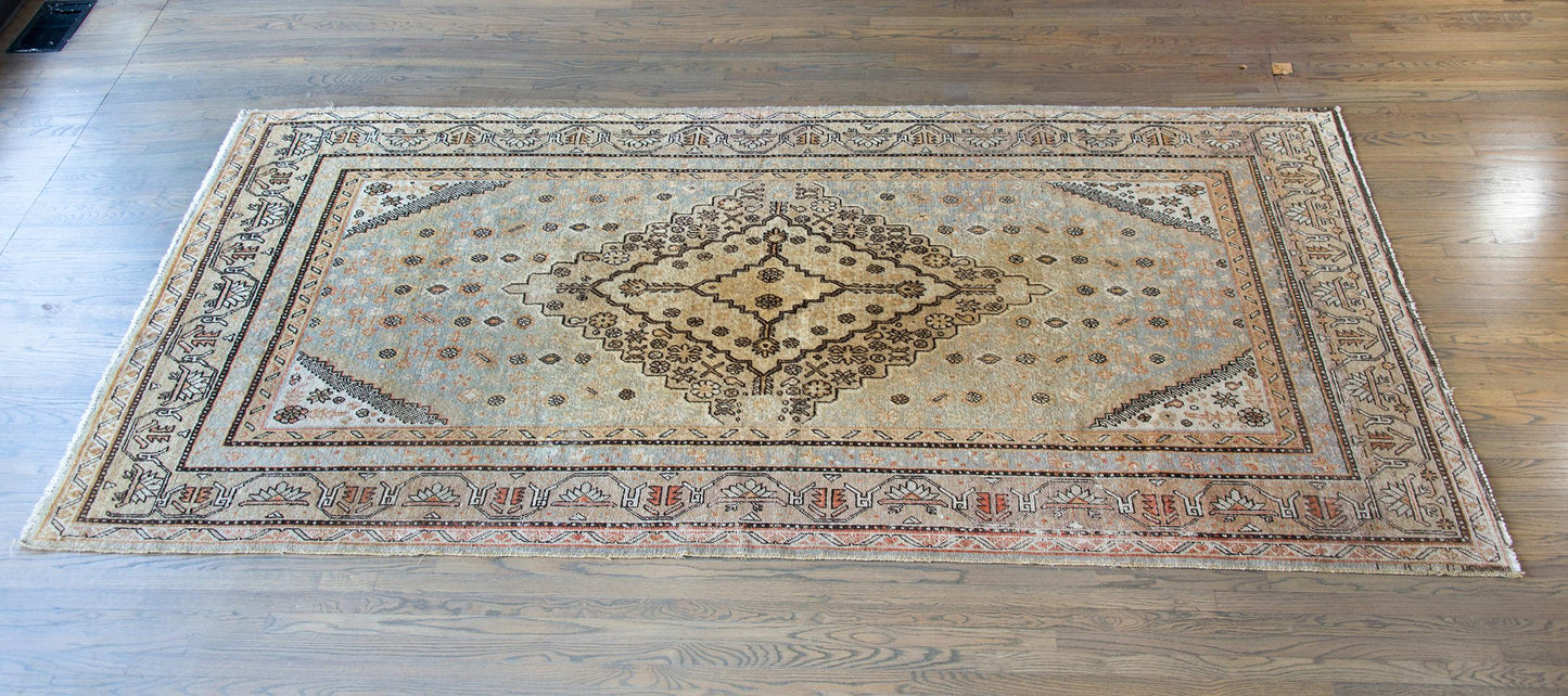 Early 20th Century Central Asian Samarghand Rug For Sale