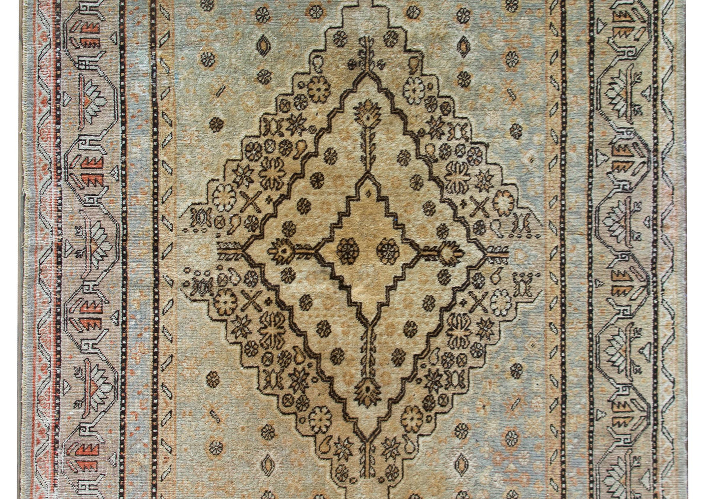 Early 20th Century Central Asian Samarghand Rug For Sale