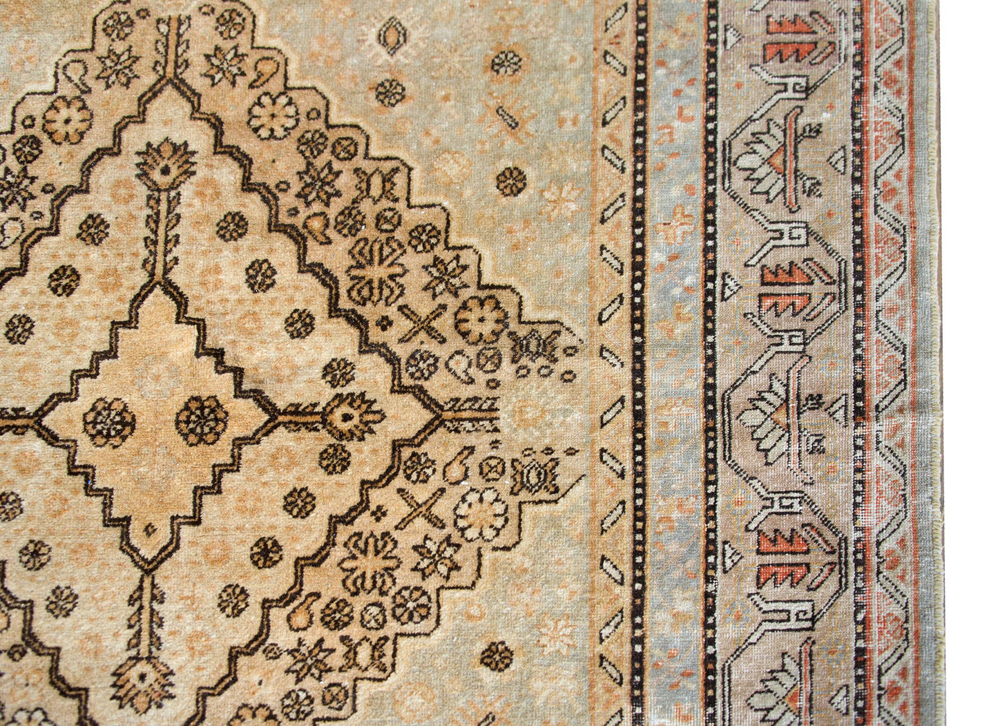 Early 20th Century Central Asian Samarghand Rug For Sale