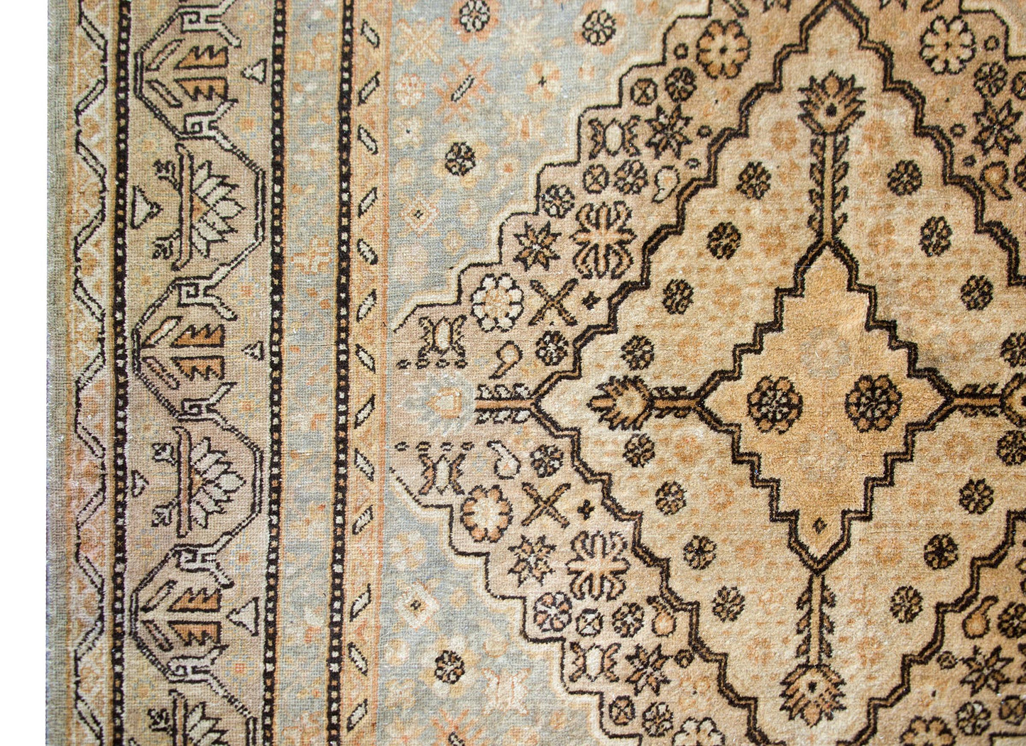 Early 20th Century Central Asian Samarghand Rug For Sale