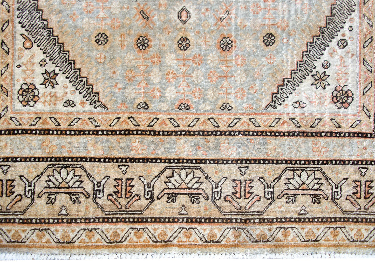 Early 20th Century Central Asian Samarghand Rug For Sale