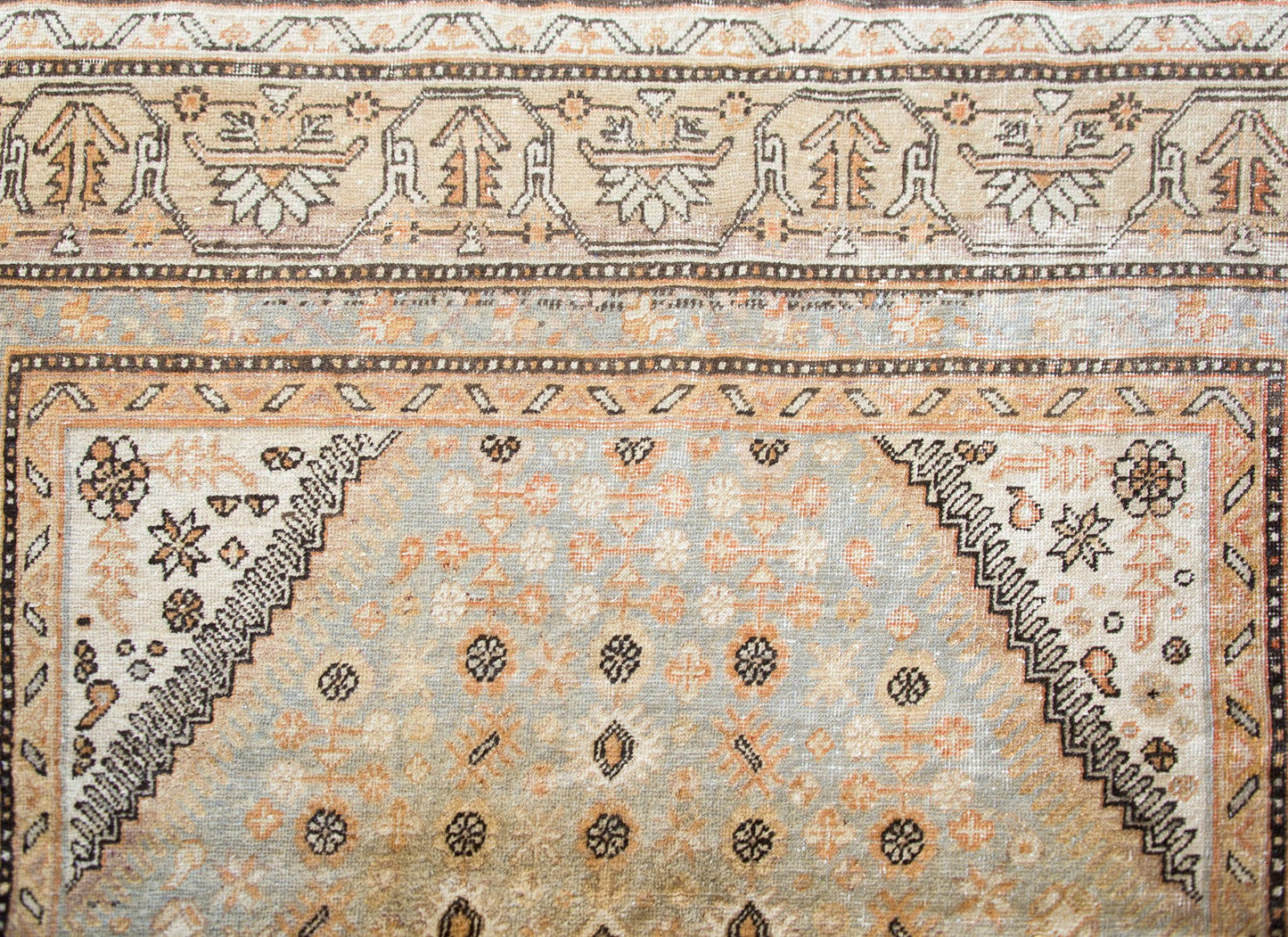 Early 20th Century Central Asian Samarghand Rug For Sale