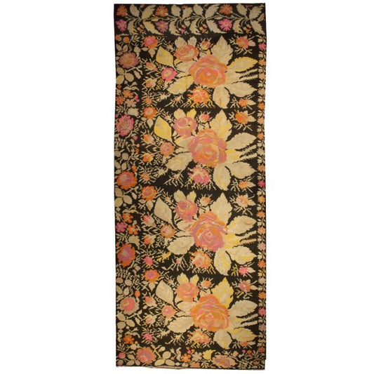 Early 20th Century Karabakh Kilim Rug For Sale