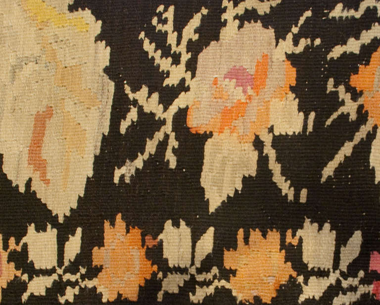 Early 20th Century Karabakh Kilim Rug For Sale