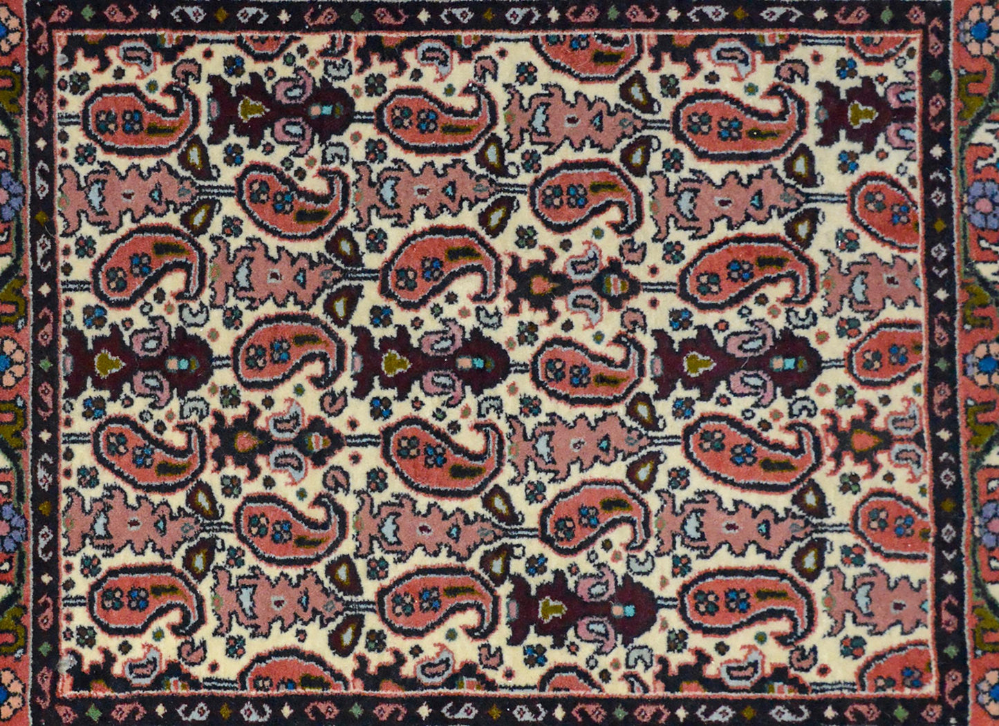 Vintage Petite Bidjar Rug For Sale