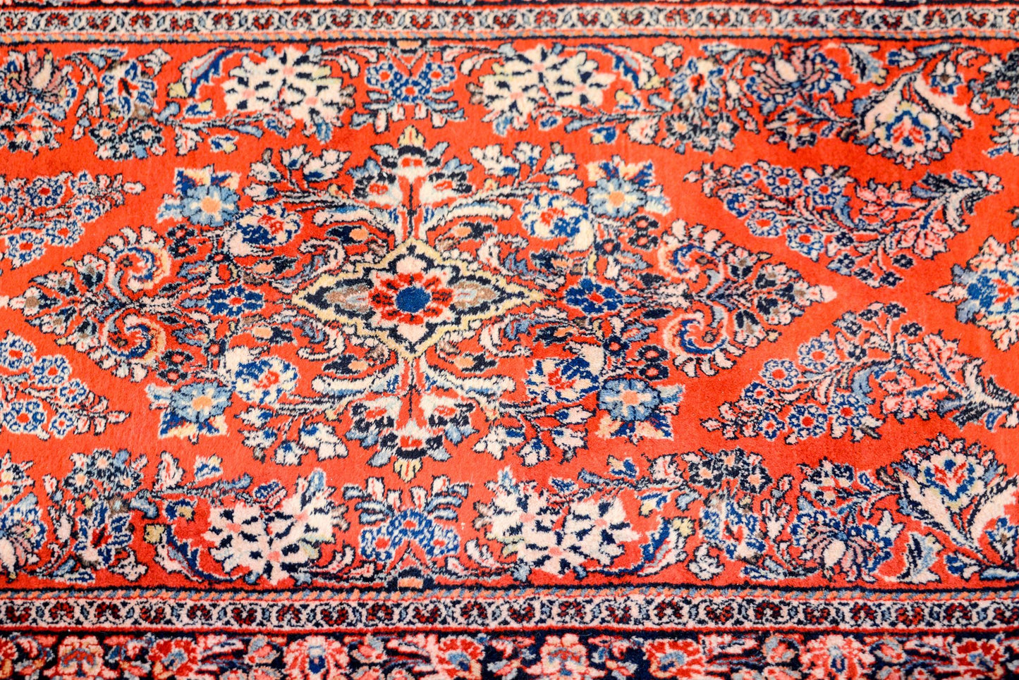 Wonderful Early 20th Century Persian Sarouk Rug For Sale