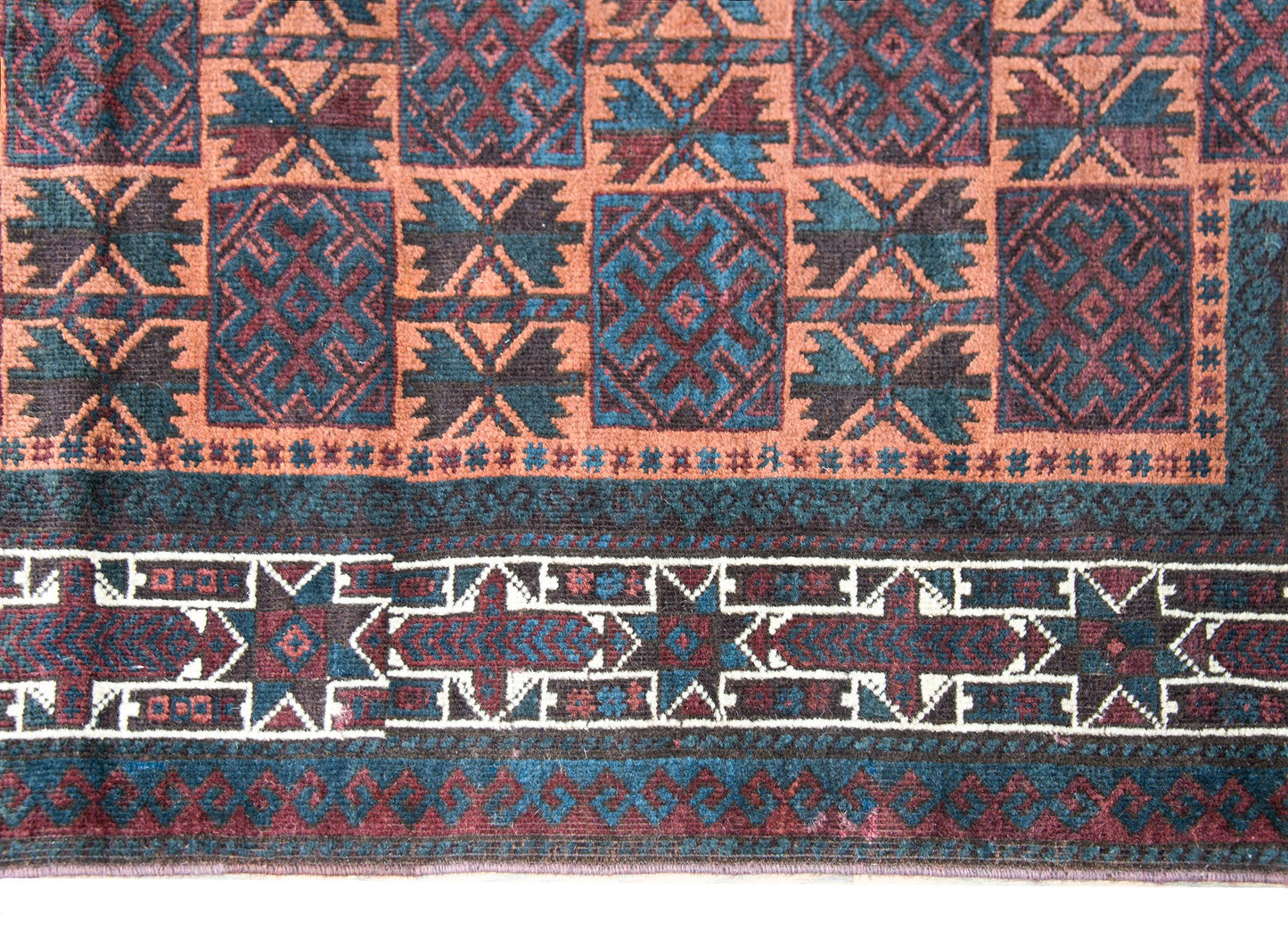 Vintage AFghani Baluch Prayer Rug For Sale