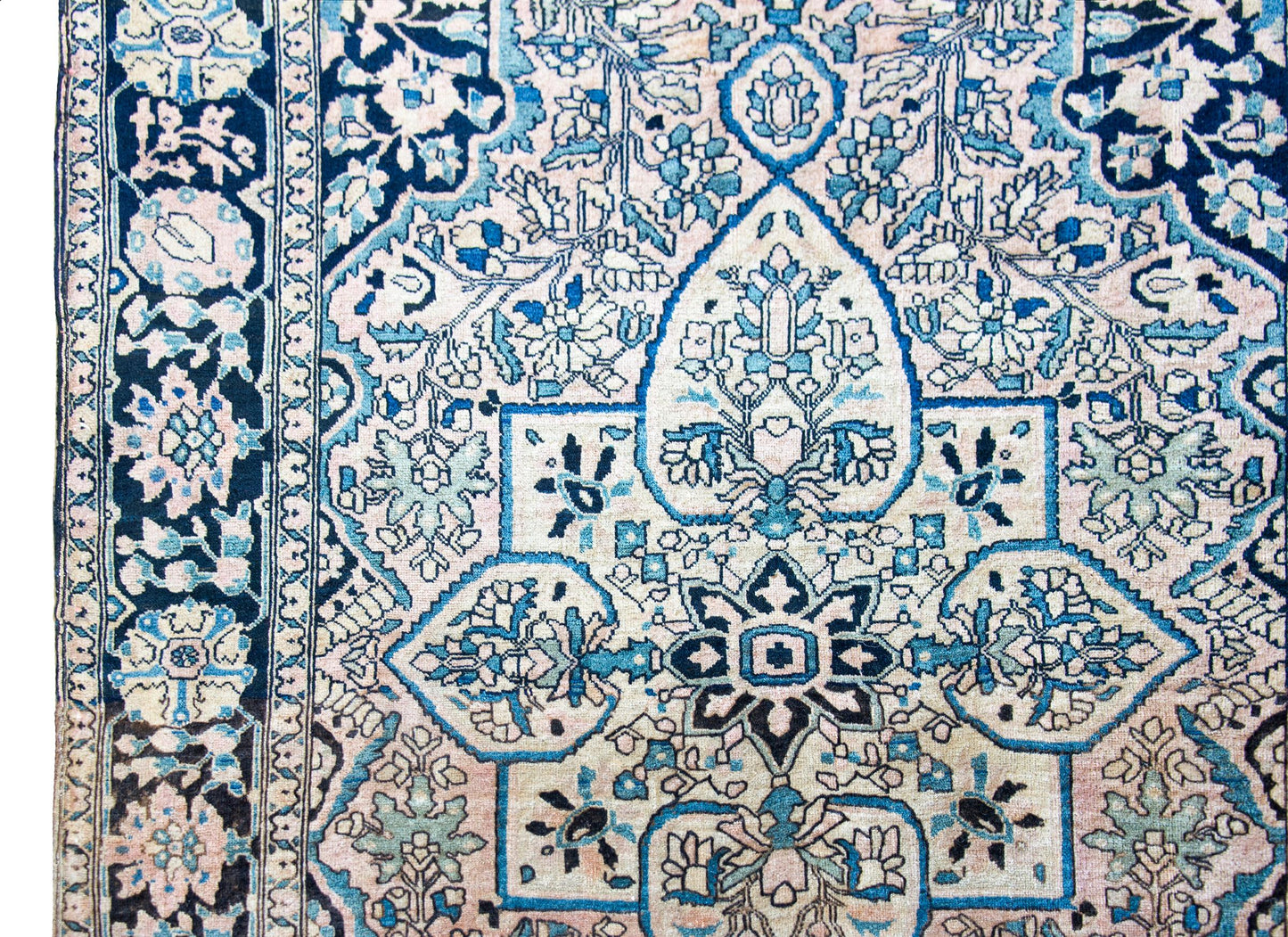 Early 20th Century Persian Sarouk Farahan Rug For Sale