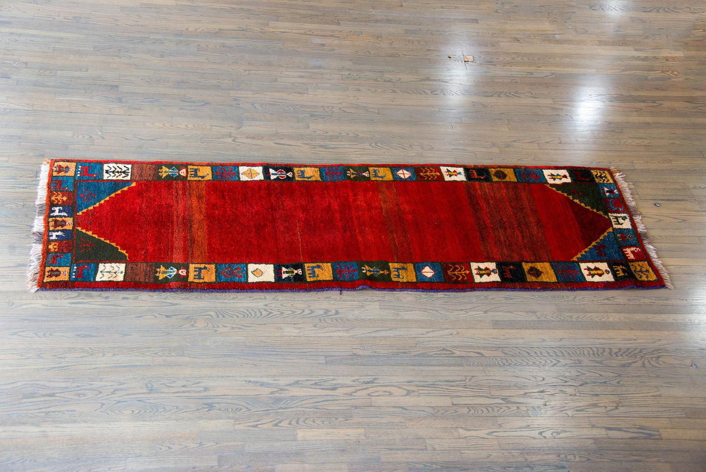 Vintage Persian Gabbeh Rug For Sale