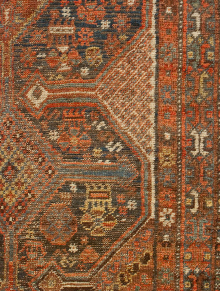 19th Century Qashqai Runner For Sale