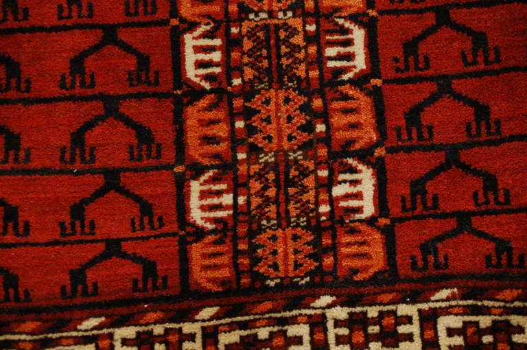 Early 20th Century Turkmen Prayer Rug For Sale