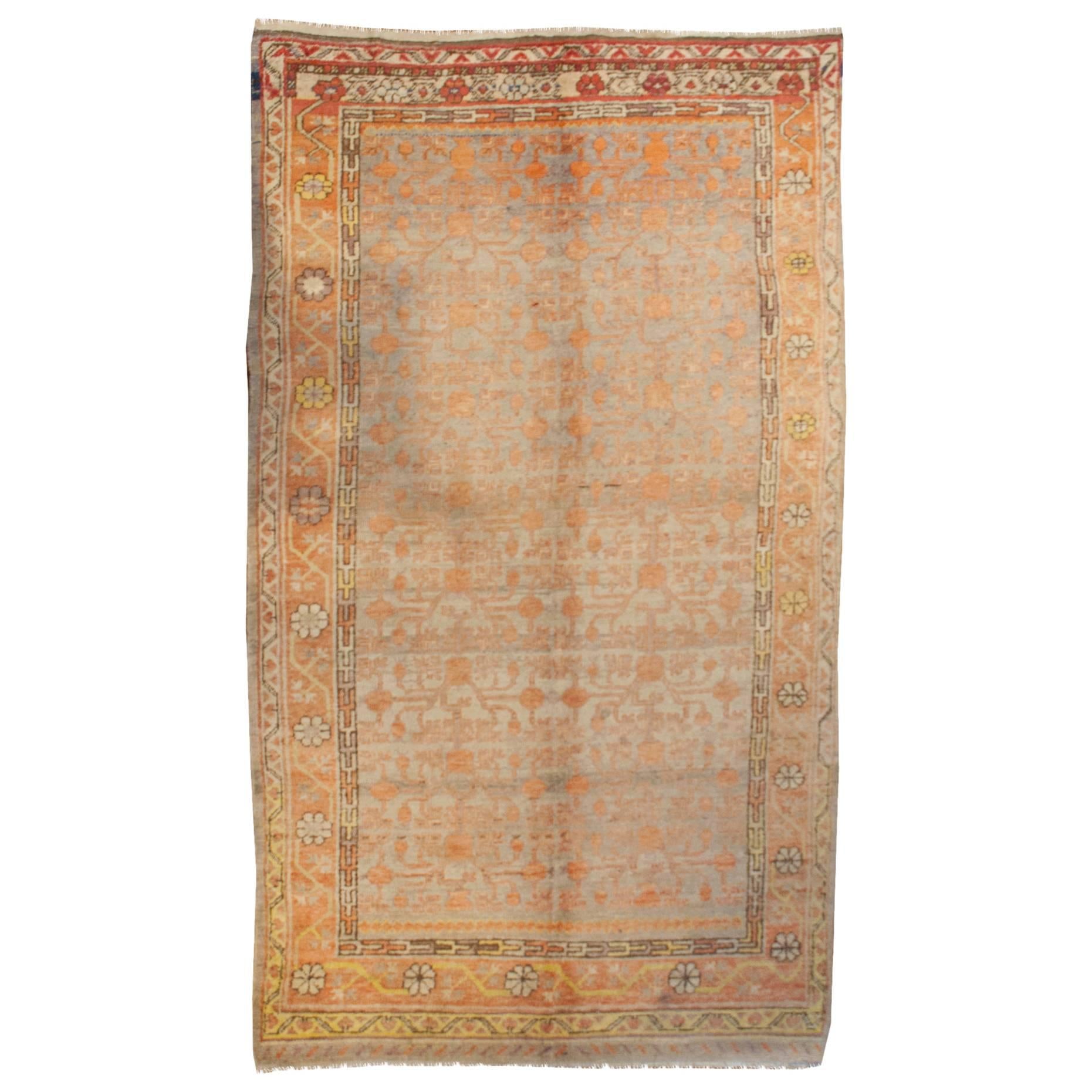 Early 20th Century Khotan Rug For Sale