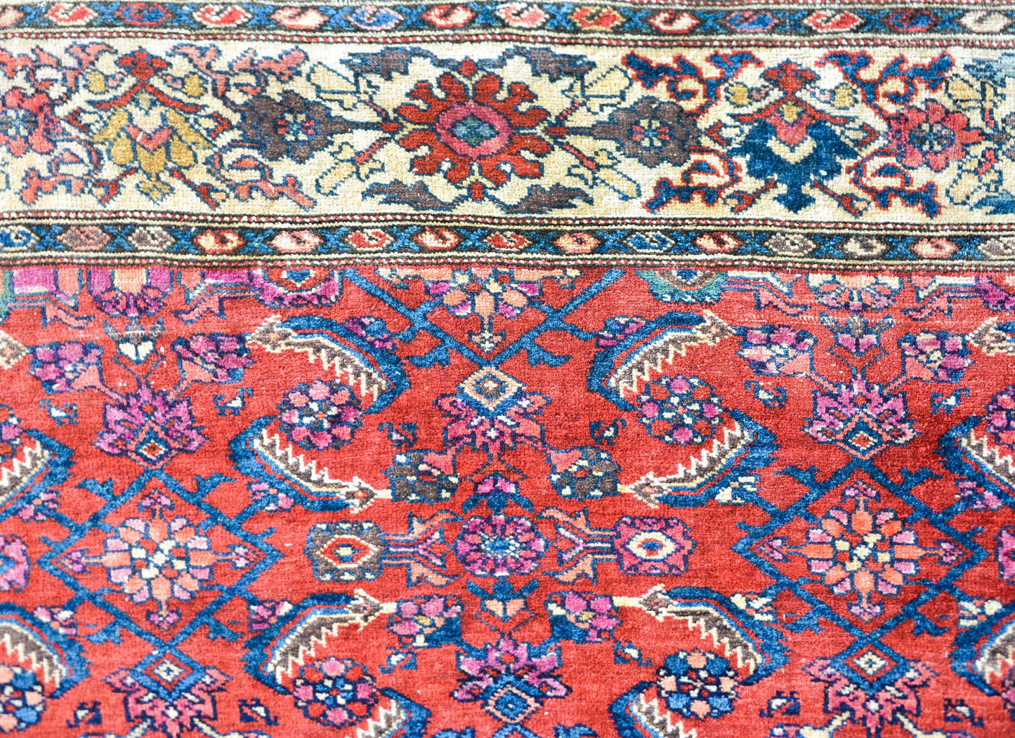 Early 20th Century Persian Malayer Rug For Sale