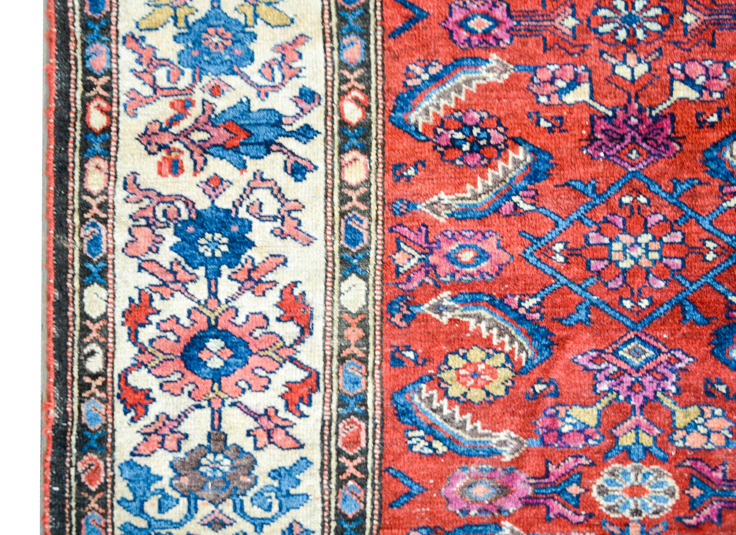 Early 20th Century Persian Malayer Rug For Sale
