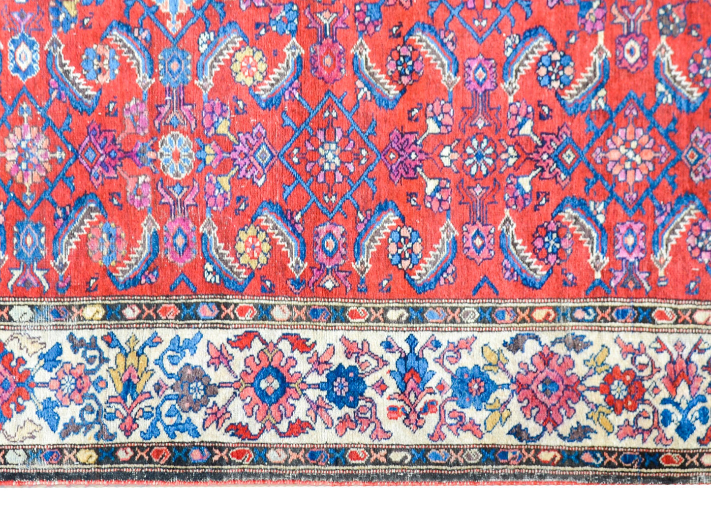 Early 20th Century Persian Malayer Rug For Sale