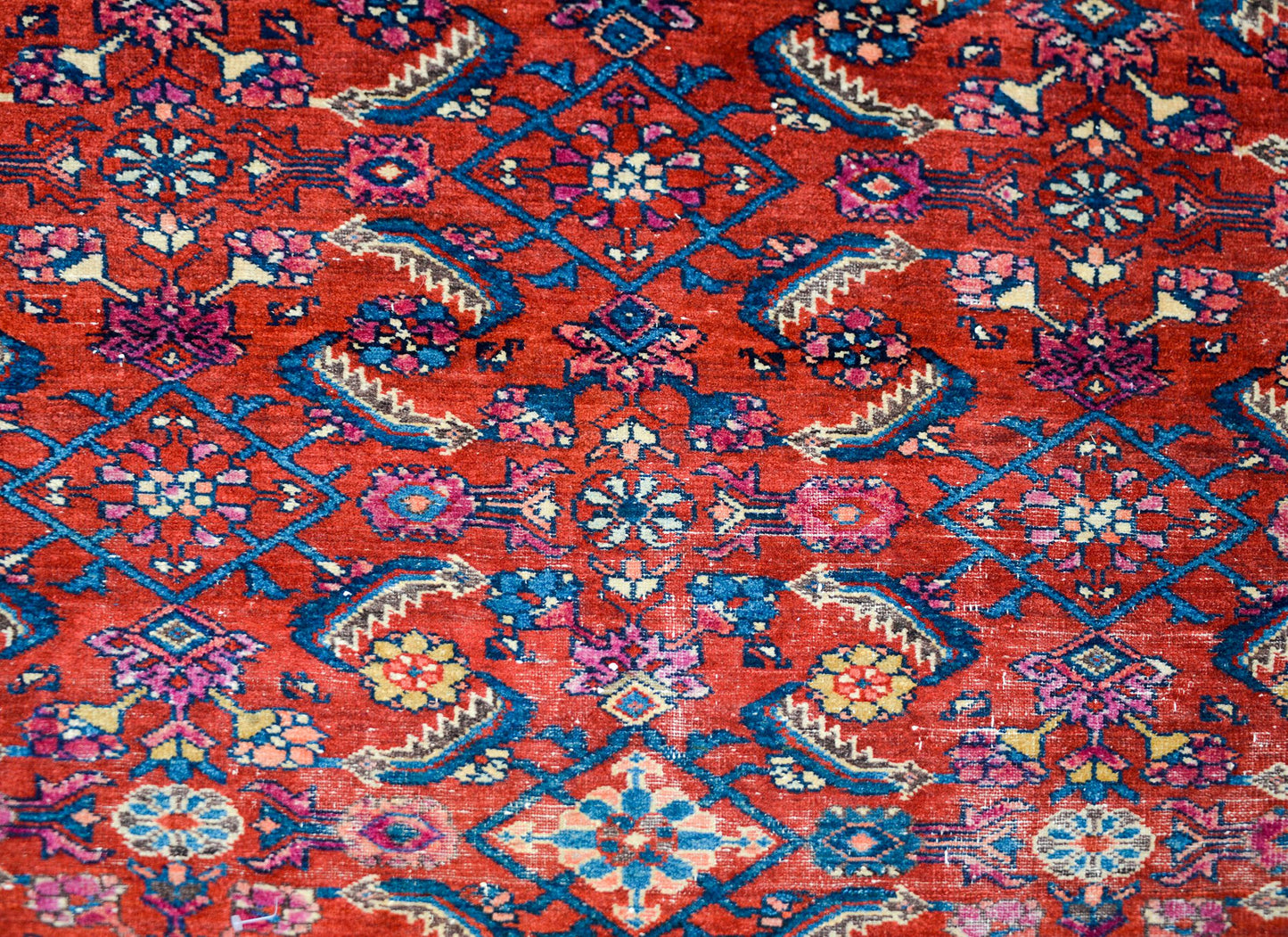 Early 20th Century Persian Malayer Rug For Sale