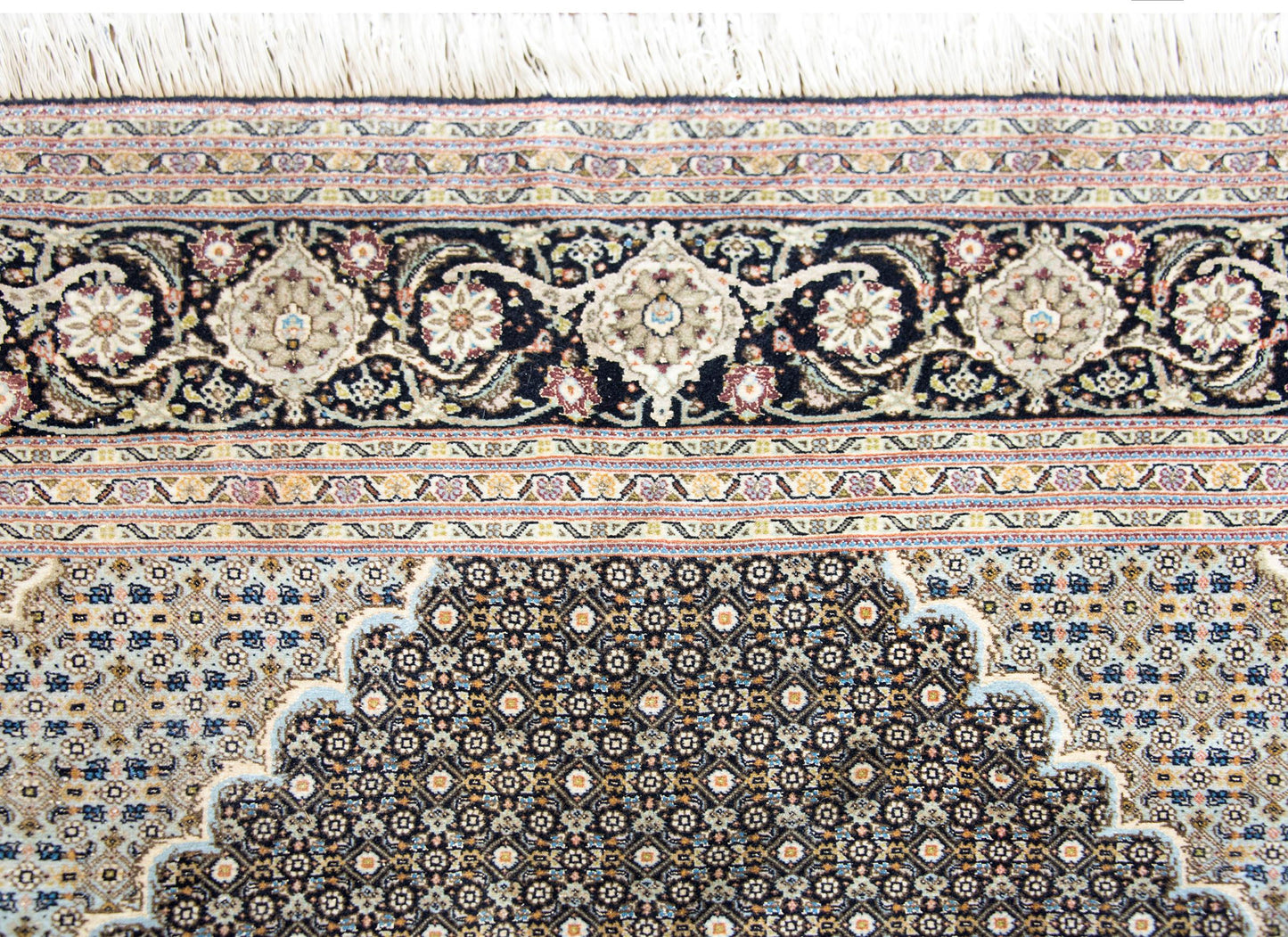Vintage Persian Tabriz Rug For Sale