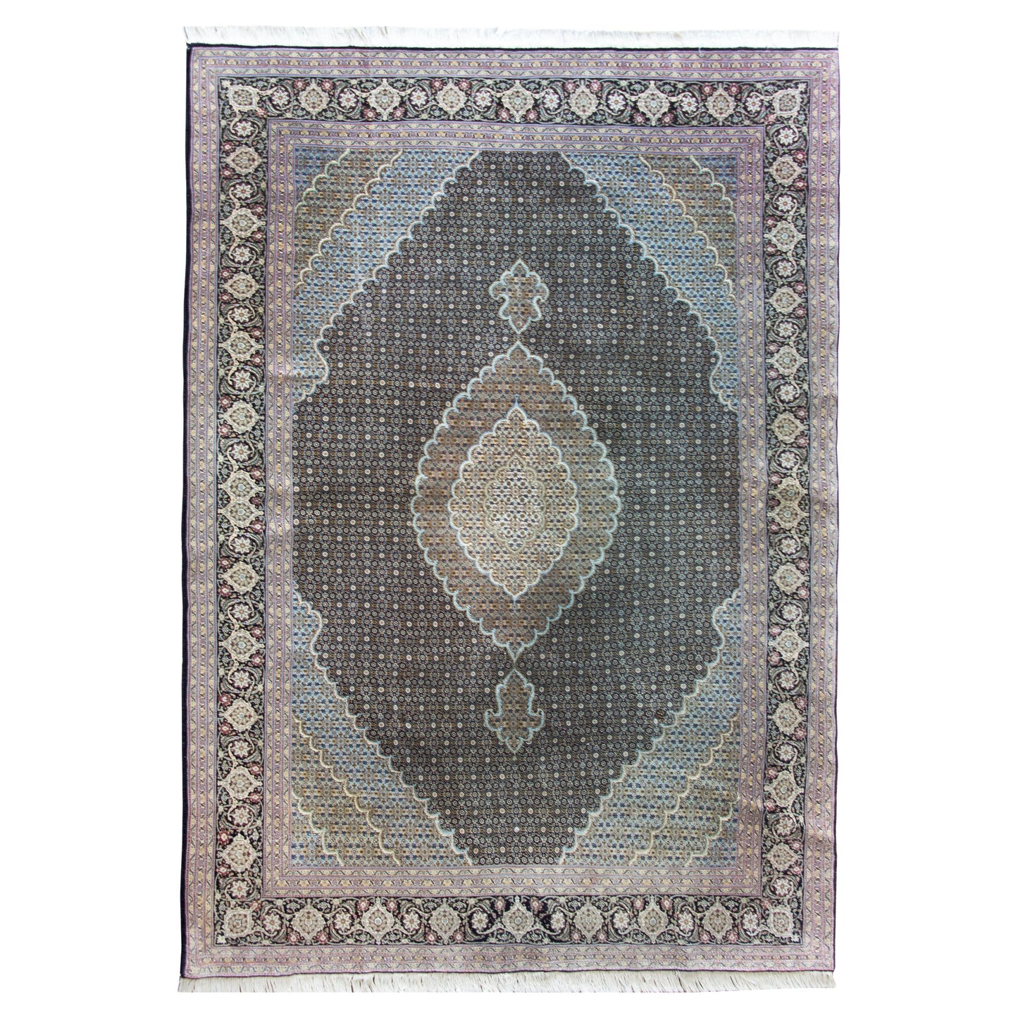 Vintage Persian Tabriz Rug For Sale