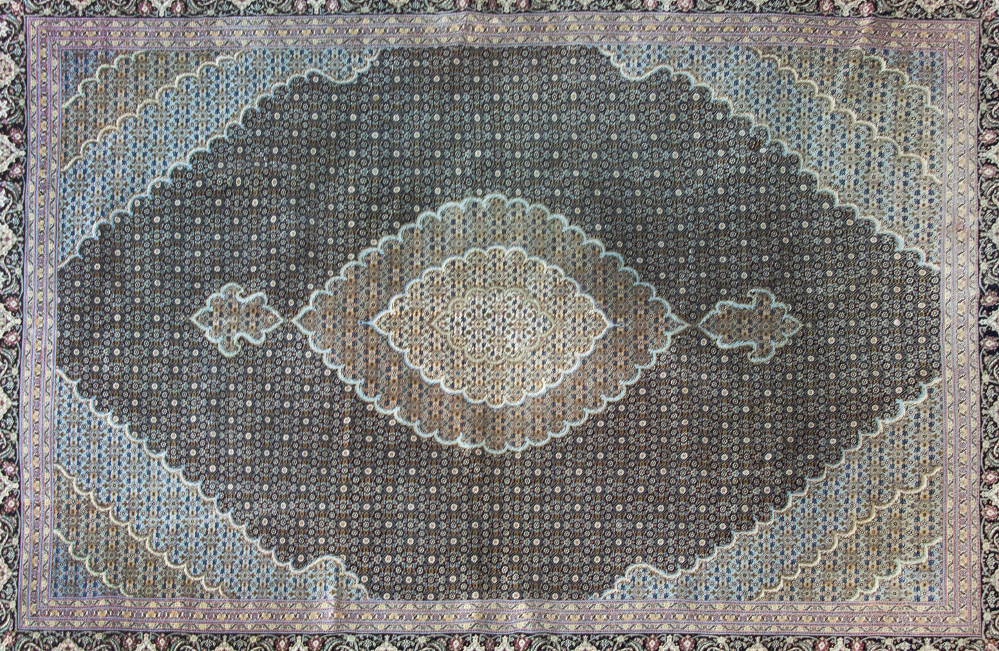 Vintage Persian Tabriz Rug For Sale