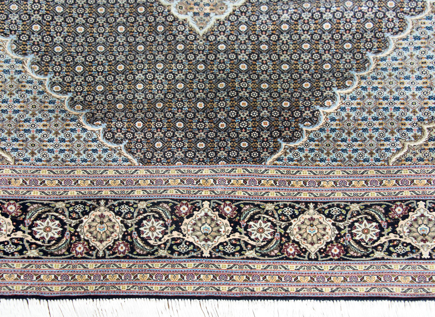 Vintage Persian Tabriz Rug For Sale