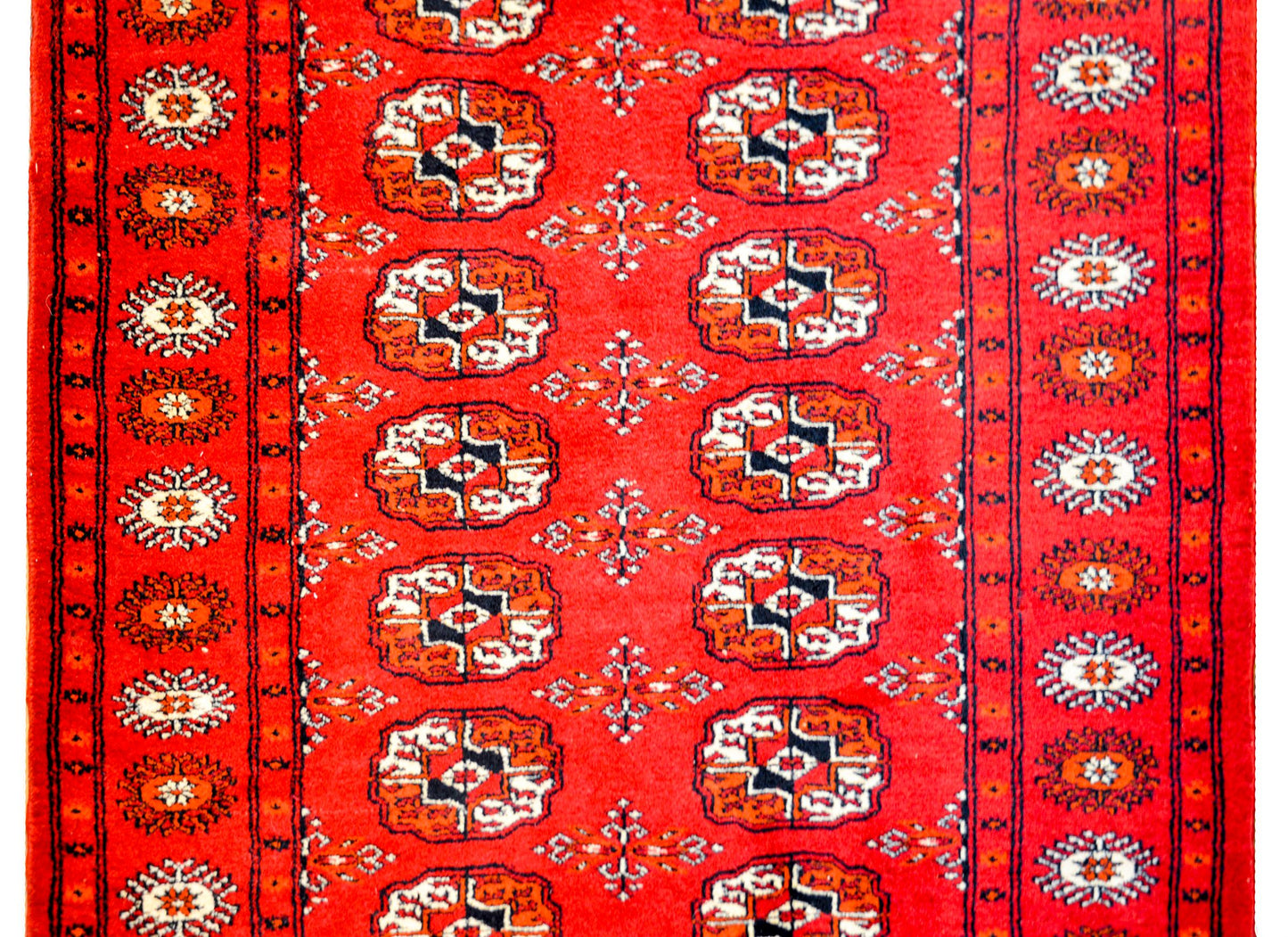 Gorgeous Mid-20th Century Bokhara Rug For Sale