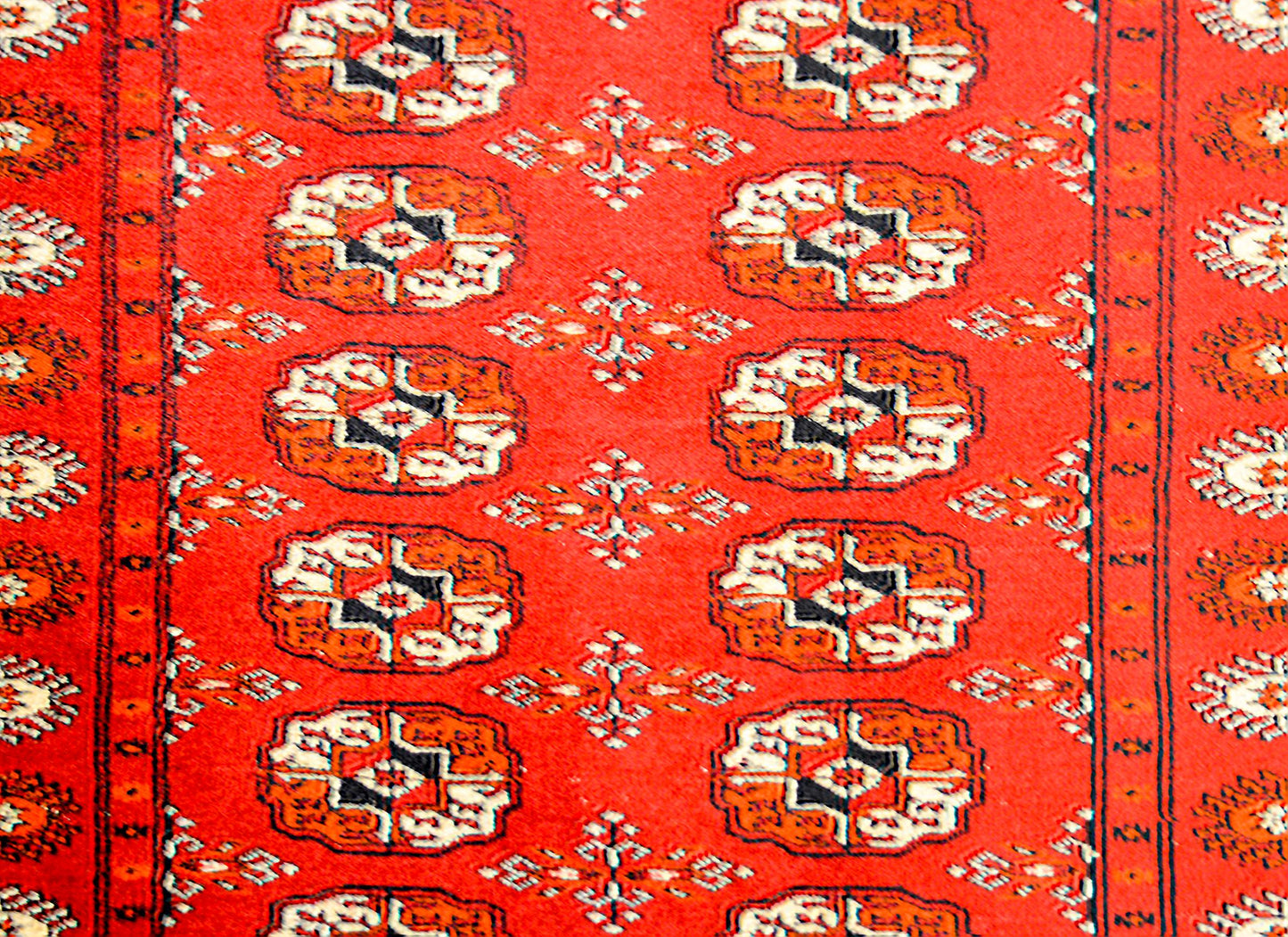 Gorgeous Mid-20th Century Bokhara Rug For Sale